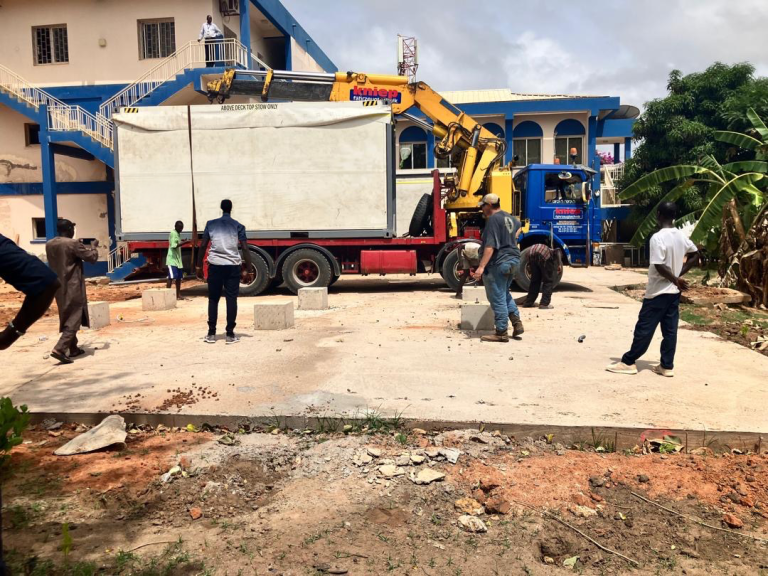 Gambia Truck with People 1